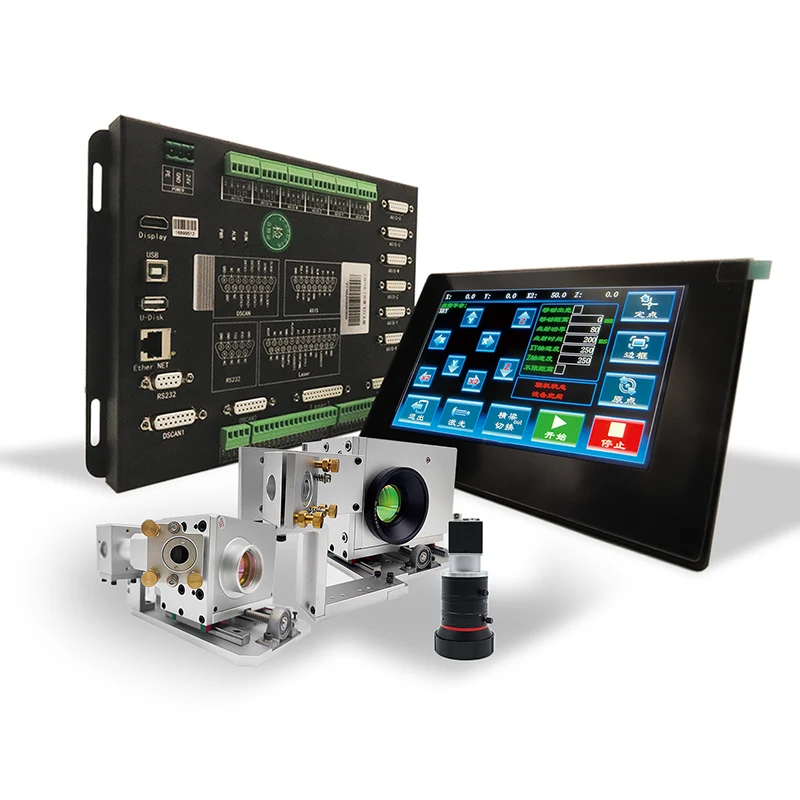 ZJS716-2000 Galvanometer Laserski krmilnik dvojnega letala za obdelavo velikega formata